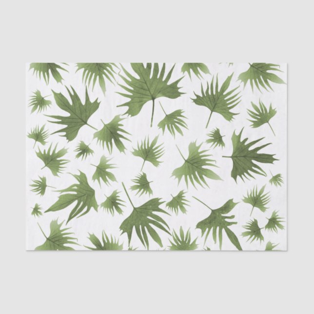 Papel De Seda Hojas de Vino Canarias (Anverso)