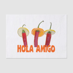 Papel De Seda Hola Amigo