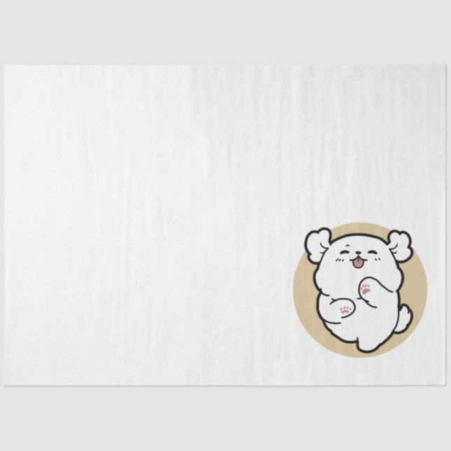 Papel De Seda Hola desde el lado barrido II (Anverso)