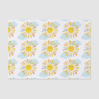 Papel De Seda Hola Sunshine Baby Shower