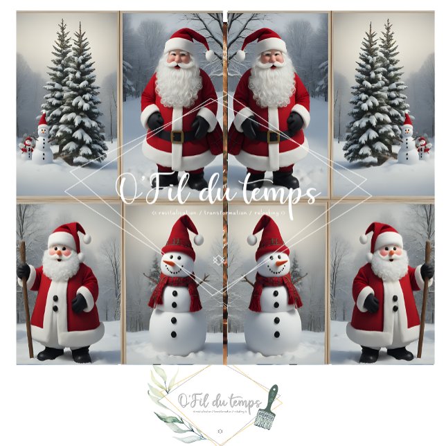 Papel De Seda Holiday classic collection decoupage v2 (Subido por el creador)