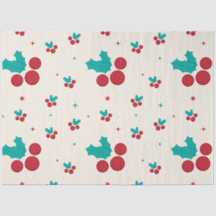 Papel De Seda Holly Jolly Tissue Paper