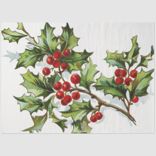 Papel De Seda HollyBerries20150802 (Anverso)