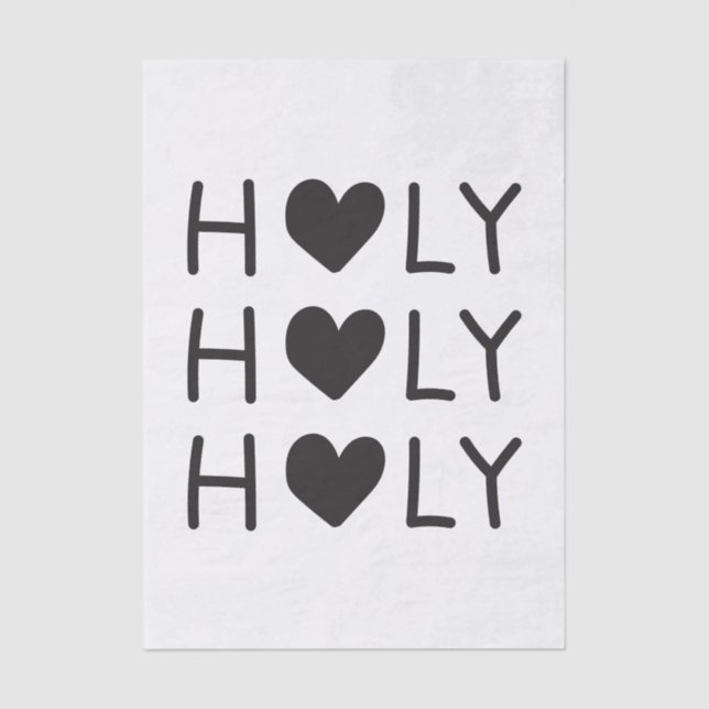 Papel De Seda holy holy holy  (Anverso)