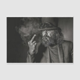 Papel De Seda Hombre con barba