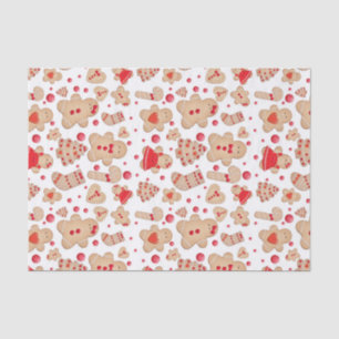 Papel De Seda Hombre de Jengibre Galletas Horneadas Rústico Capr