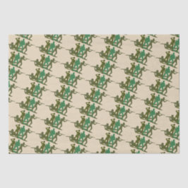 Papel De Seda Hombres de Acción del Ejército Verde