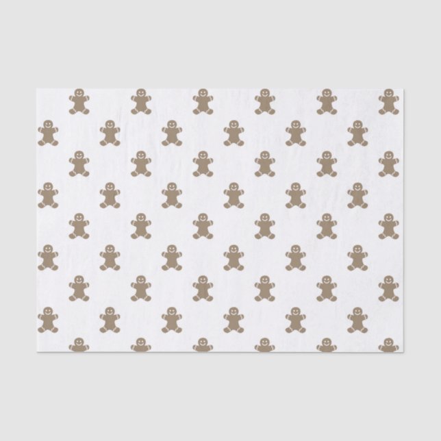 Papel De Seda Hombres de jengibre (Anverso)