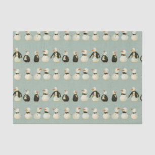 Papel De Seda Hombres de nieve personalizado y caprichosos usand