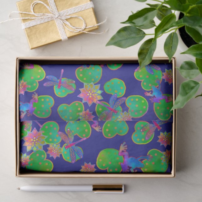 Papel De Seda Home on the Water Midnight (Regalo )