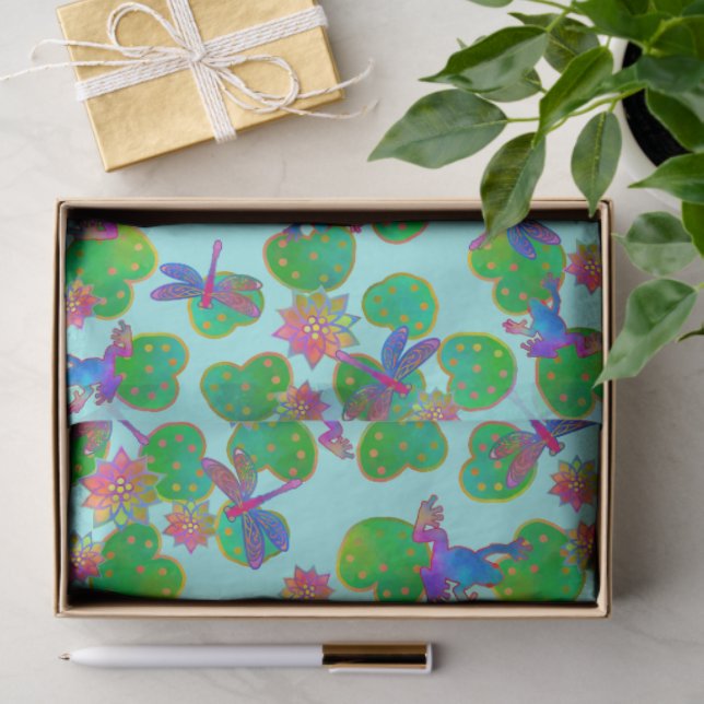 Papel De Seda Home on the Water Winter (Regalo )