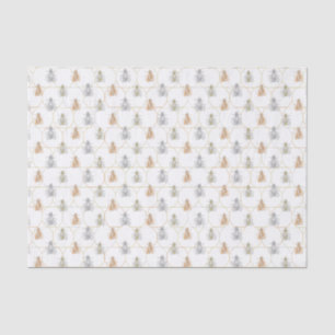 Papel De Seda Honeybees Honeycomb