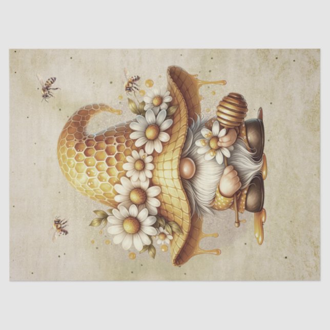 Papel De Seda Honeycomb Gnome (Anverso)