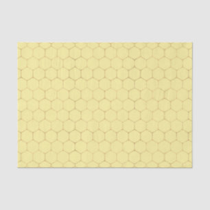 Papel De Seda Honeycomb (serie Diseño 53 amarillo/Naranja)