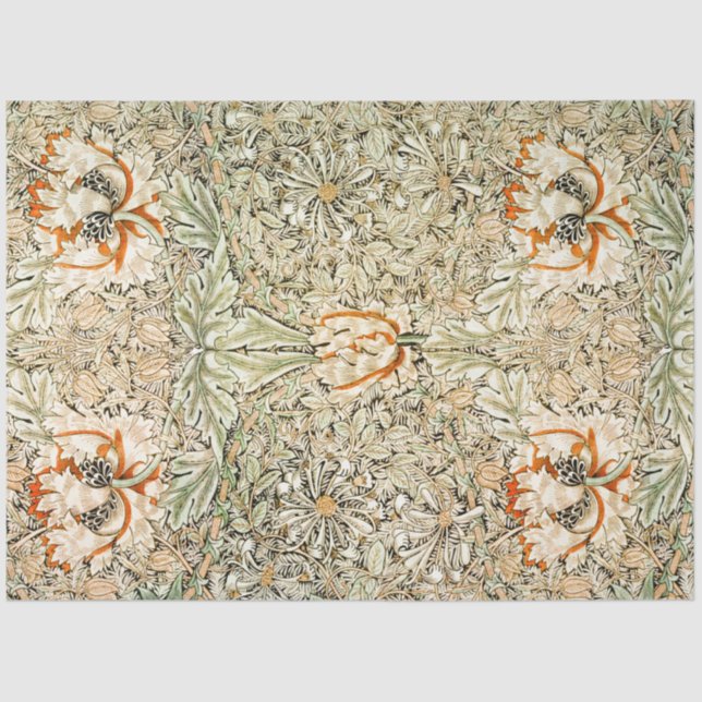 Papel De Seda Honeysuckle, William Morris (Anverso)
