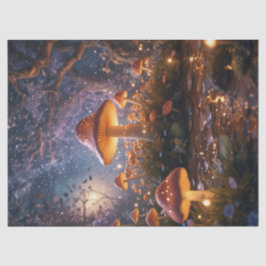 Papel De Seda Hongos Fairy Encantados