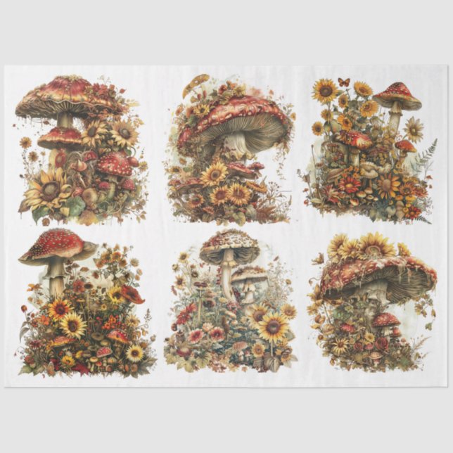 Papel De Seda Hongos mágicos (Anverso)