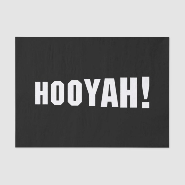 PAPEL DE SEDA ¡HOOYAH! (Anverso)