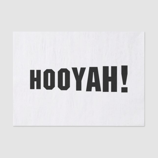 PAPEL DE SEDA ¡HOOYAH! (Anverso)