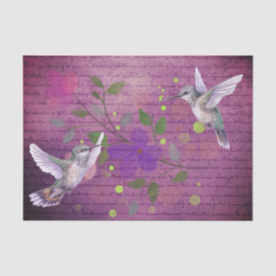 Papel De Seda Hora de primavera Desconexión de Hummingbird