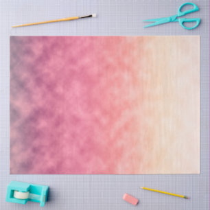Papel De Seda Horizonte de Rosa Desvanecida