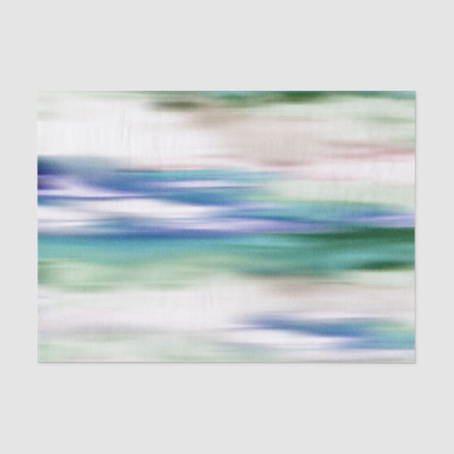 Papel De Seda Horizonte turquesa (Anverso)