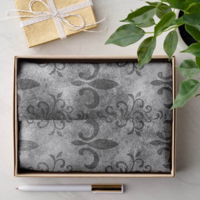 Papel De Seda Horror de Grunge Halloween (Regalo )