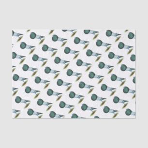 Papel De Seda Horseman Pouter Blue