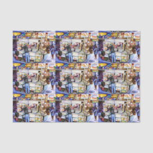 Papel De Seda Hot Dog God, Nueva York