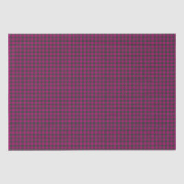 Papel De Seda Houndstoth-Magenta-