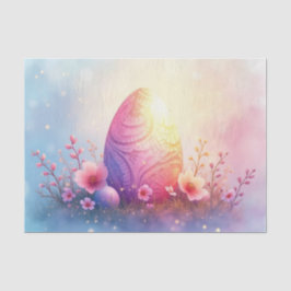 Papel De Seda Huevo de Pascua Grabado en relieve con estallido d