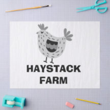Huevo personalizado con nombre de granja
