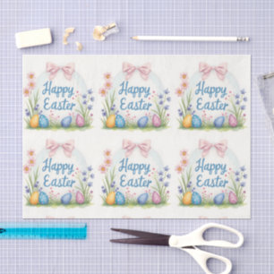 Papel De Seda Huevos de Pascua Populares Colección Hermosa