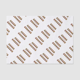 Papel De Seda Huevos felices de chocolate de Pascua