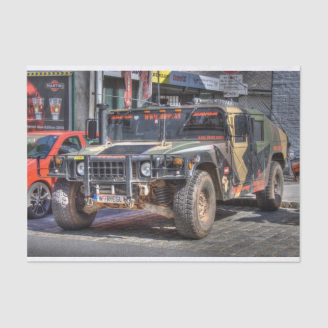 Papel De Seda Hummer H1 (Anverso)