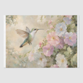 Papel De Seda Hummingbird Garden
