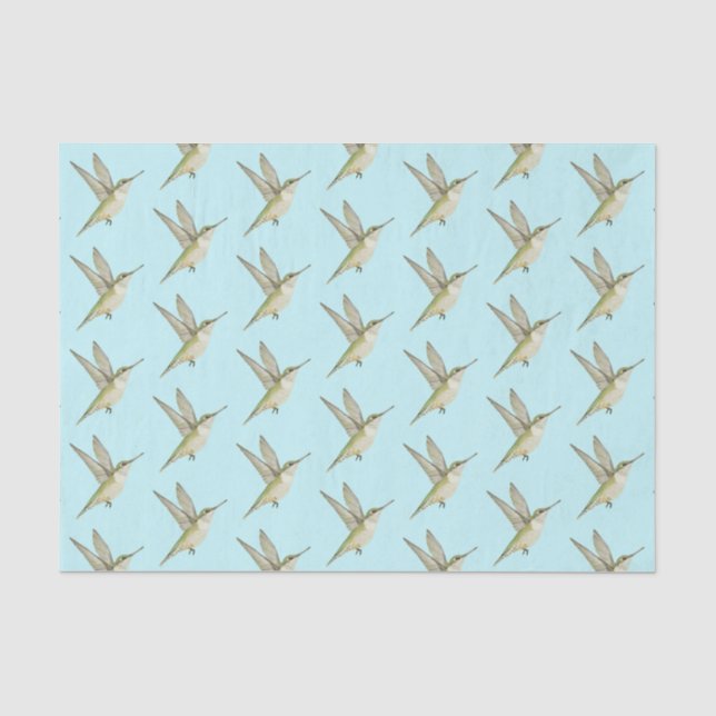 Papel De Seda Hummingbird Tissue Paper (Anverso)
