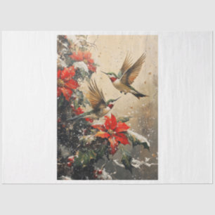 Papel De Seda Hummingbirds de vacaciones