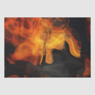 Papel De Seda Humo y llamas