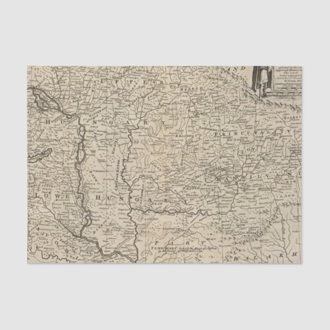 Papel De Seda Hungría y Transilvania 2 (Anverso)