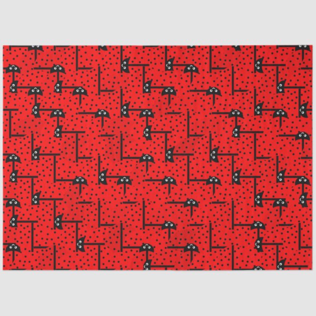 Papel De Seda Hustle Ladybugs - divertida carrera de ladybugs (Anverso)