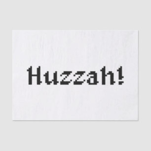 Papel De Seda ¡Huzzah de 8 bits!
