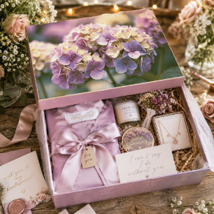 Papel De Seda Hydrangea Amarillo Lavanda Bañada por el Sol Decou
