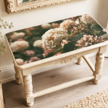 Hydrangea Decoupage Vintage de Jardín Marfil Malhu