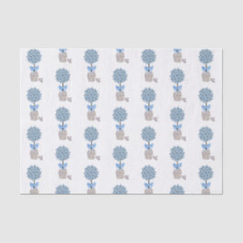 Papel De Seda Hydrangea Hydrangeas Topiary Ginger jar