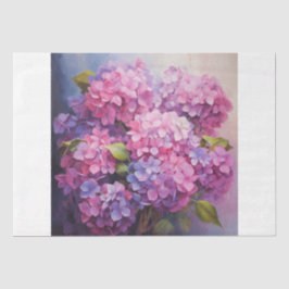 Papel De Seda Hydrangeas