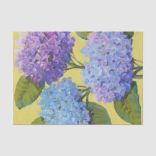 Papel De Seda Hydrangeas de primavera