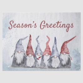 Papel De Seda Hygge Navidades Holiday Gnomes