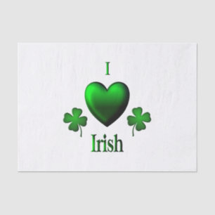 Papel De Seda I Heart Irish