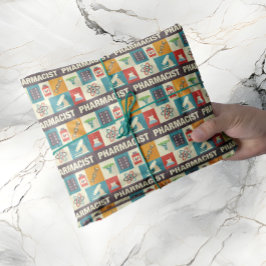 Papel De Seda Icónico Farmacéutico Profesional Diseñado